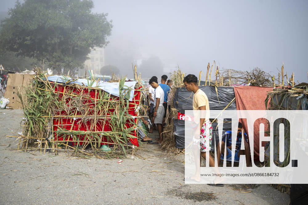 Settlements Continue on El Trampolín Beach Settlements on El Trampolín Beach, as of September 7, 2026, in Ceuta, Spain. Despite having been evicted, the encampment on El Trampolín Beach resembles a makeshift city and remains occupied by people who continue to arrive in Ceuta. SEPTEMBER 7, 2026 Ceuta, Spain