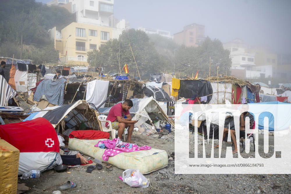 Settlements Continue on El Trampolín Beach Settlements on El Trampolín Beach, as of September 7, 2026, in Ceuta, Spain. Despite having been cleared, the camp on El Trampolín Beach resembles a makeshift city and remains occupied by people who continue to arrive in Ceuta. SEPTEMBER 7, 2026 Ceuta, Spain