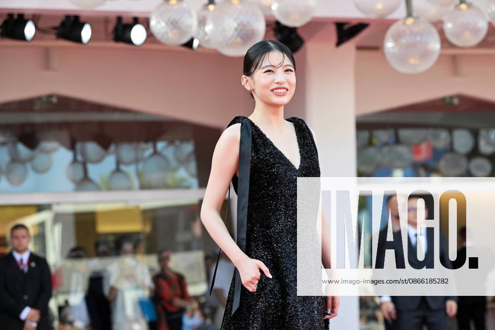 Natsuki Deguchi on the red carpet for the film Look Back at the 83rd Venice International Film Festival, Venice, September 7, 2026 Venice Italy - ZUMAa289 20260907_zia_a289_241