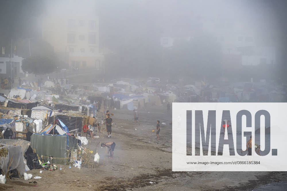 Settlements Continue on El Trampolín Beach Settlements on El Trampolín Beach, as of September 7, 2026, in Ceuta, Spain. Despite having been evicted, the camp on El Trampolín Beach resembles a makeshift city and remains occupied by people who continue to arrive in Ceuta. SEPTEMBER 7, 2026 Ceuta, Spain