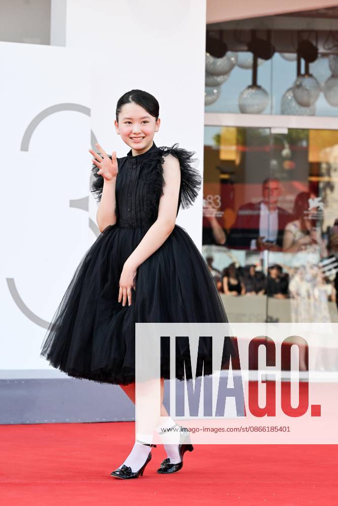 Furi Nanase on the red carpet for the film Look Back at the 83rd Venice International Film Festival, Venice, September 7, 2026 Venice Italy - ZUMAa289 20260907_zia_a289_248
