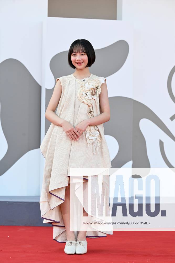 Rokka Okada on the red carpet for the film Look Back at the 83rd Venice International Film Festival, Venice, September 7, 2026 Venice Italy - ZUMAa289 20260907_zia_a289_249