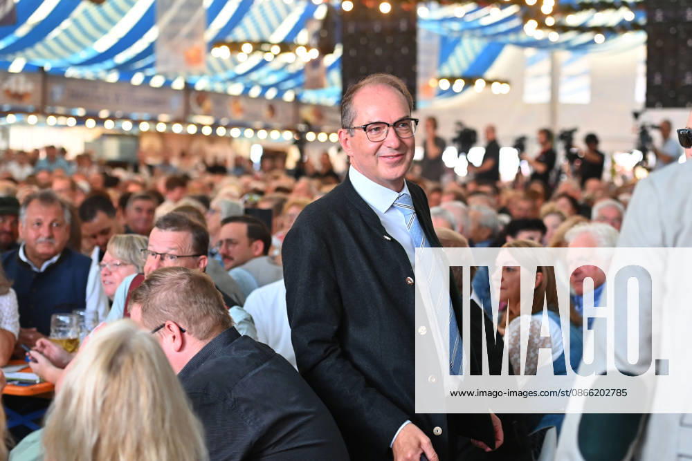Alexander DOBRINDT, Federal Minister of the Interior, at the Politischer Gillamoos event on September 7, 2026, in Abensberg,