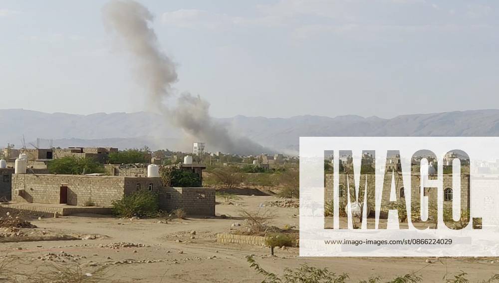 (260907) -- AL-JAWF, Sept. 7, 2026 -- A video screenshot shows smoke rising from a prison after an airstrike in Al-Jawf Province, Yemen, Sept. 7, 2026. An airstrike hit a prison in Houthi-controlled Al-Jawf province in northern Yemen on Monday, causing casualties, Houthi-run al-Masirah TV reported, attributing the strike to the Saudi-led coalition. ( Handout via Xinhua) YEMEN-AL-JAWF PROVINCE-AIRSTRIKE-PRISON HouthixMediaxCenter