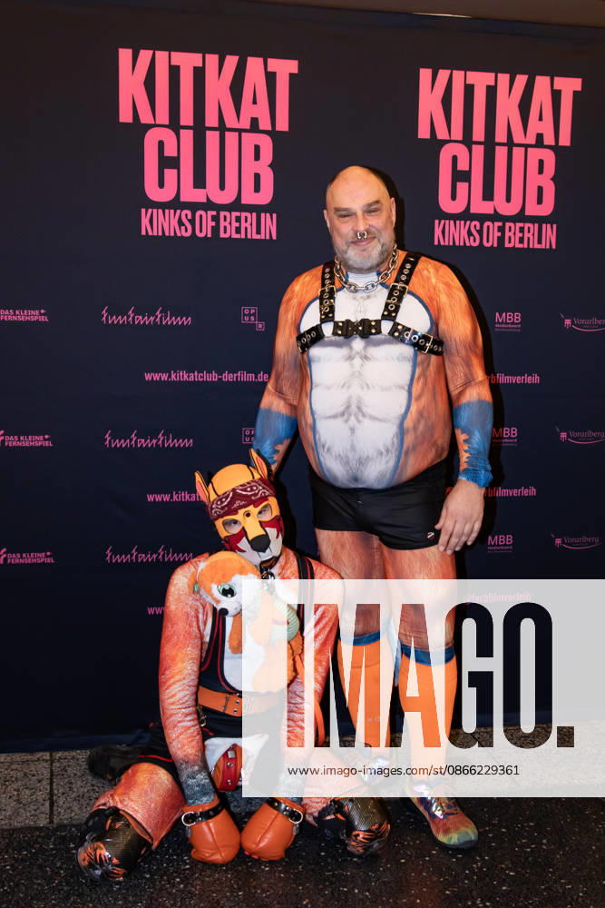 Oli and Foxy at a photo call for the premiere of the film *Kitkat Club Kinks of Berlin* at Kino International in Berlin on September 7, 2026. Premiere of the film *Kitkat Club Kinks of Berlin* at Kino International in Berlin