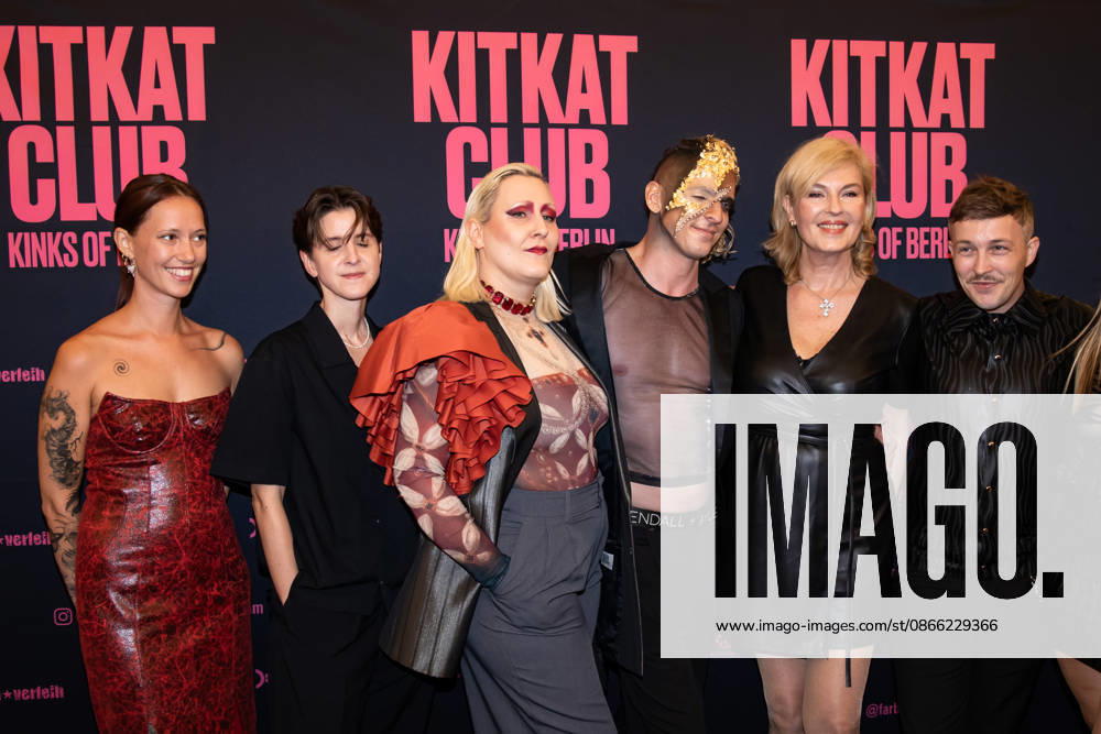 Photographer and director Philipp Fussenegger C with the cast and production team at the photo call for the premiere of the film *Kitkat Club Kinks of Berlin* at the Kino International in Berlin on September 7, 2026. Premiere of the film *Kitkat Club Kinks of Berlin* at the Kino International in Berlin