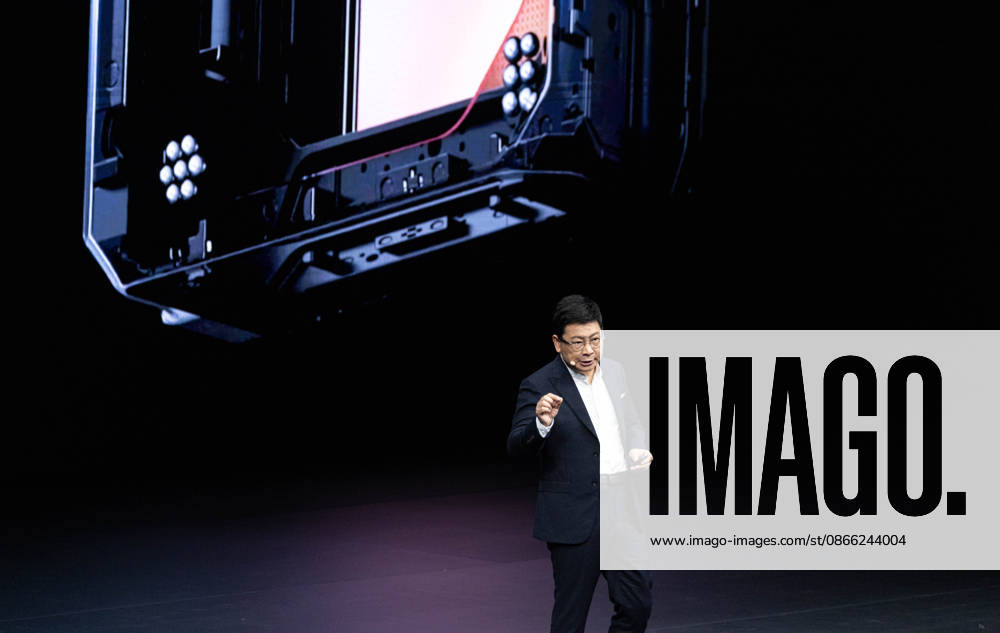 Huawei unveils the Mate XT 2 Ultimate Design tri-fold smartphone featuring the Kirin 9050 Pro chip on September 7, 2026 in Guangzhou, Guangdong Province of China. The new device reportedly offers a 42 percent performance improvement over the previous generation.
