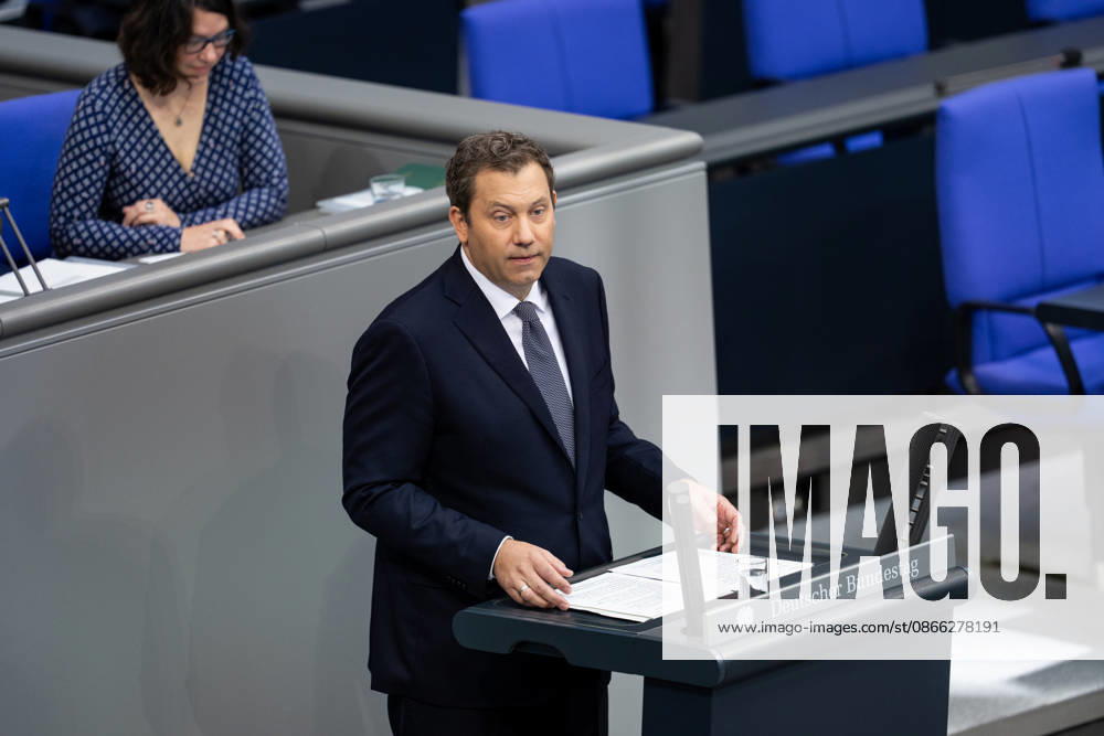 GER, Berlin, 91st Session of the German Bundestag in the Plenary Hall of the Reichstag Building; Finance Minister Lars Klingbeil presents the 2027 draft budget