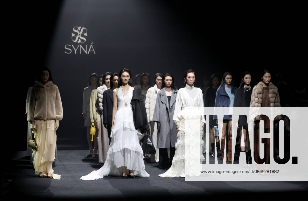 SYNA brand fashion is displayed on the runway during the 2026 China International Fashion Week Autumn session on September 7, 2026 in Beijing, China. The event showcases latest collections from various designers for the upcoming season.