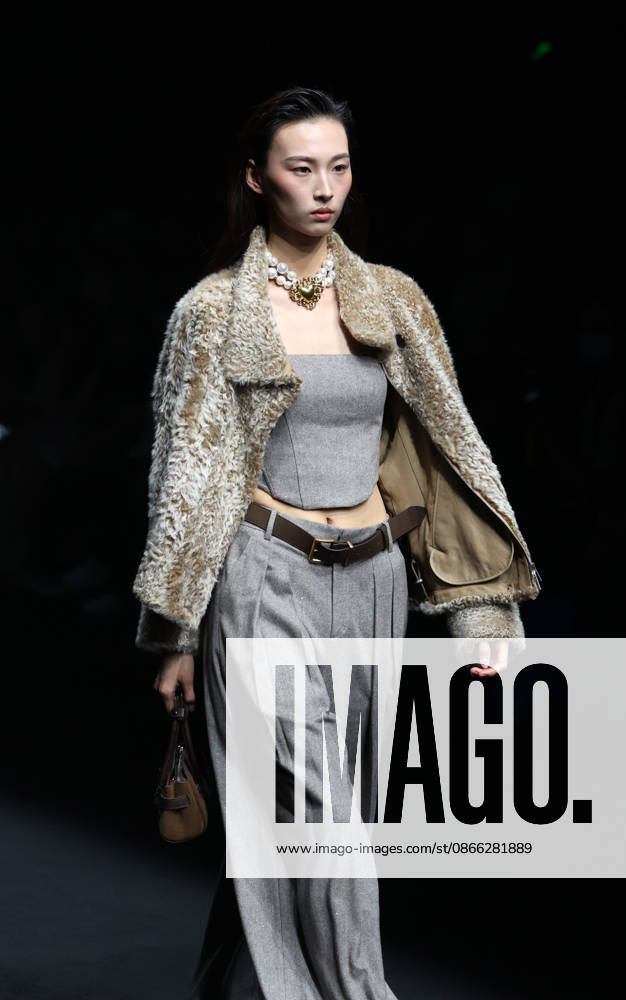 SYNA brand fashion is presented on the runway at the 2026 China International Fashion Week Autumn session on September 7, 2026 in Beijing, China.
