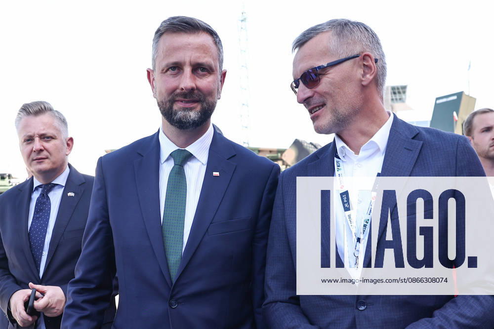 34th International Defence Industry Exhibition in Poland KIELCE, POLAND - SEPTEMBER 8: Polish Minister of Defence Wladyslaw Kosiniak-Kamysz visits the 34th International Defence Industry Exhibition (MSPO) in Kielce, Poland, on September 8, 2026. Jakub Porzycki Anadolu Kielce Poland. Editorial use only. Please get in touch for any other usage.