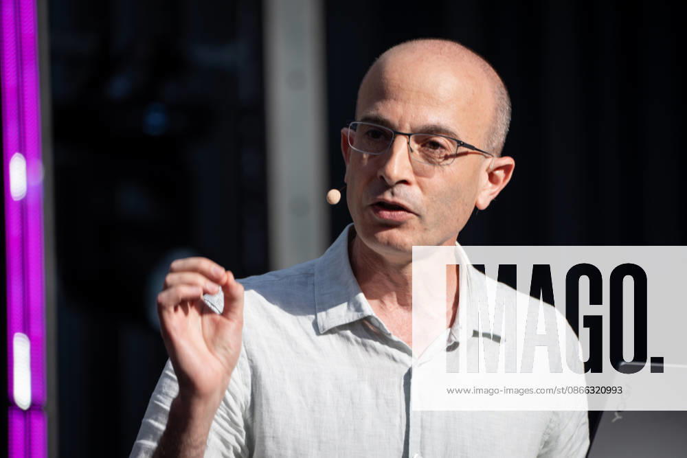 Digital X 2026 Prof. Dr. Yuval Noah Harari, historian, philosopher, and author of *Sapienship* on the Harbour Stage at Digital X 2026. DIGITAL X is Europe’s leading cross-industry digitalization initiative