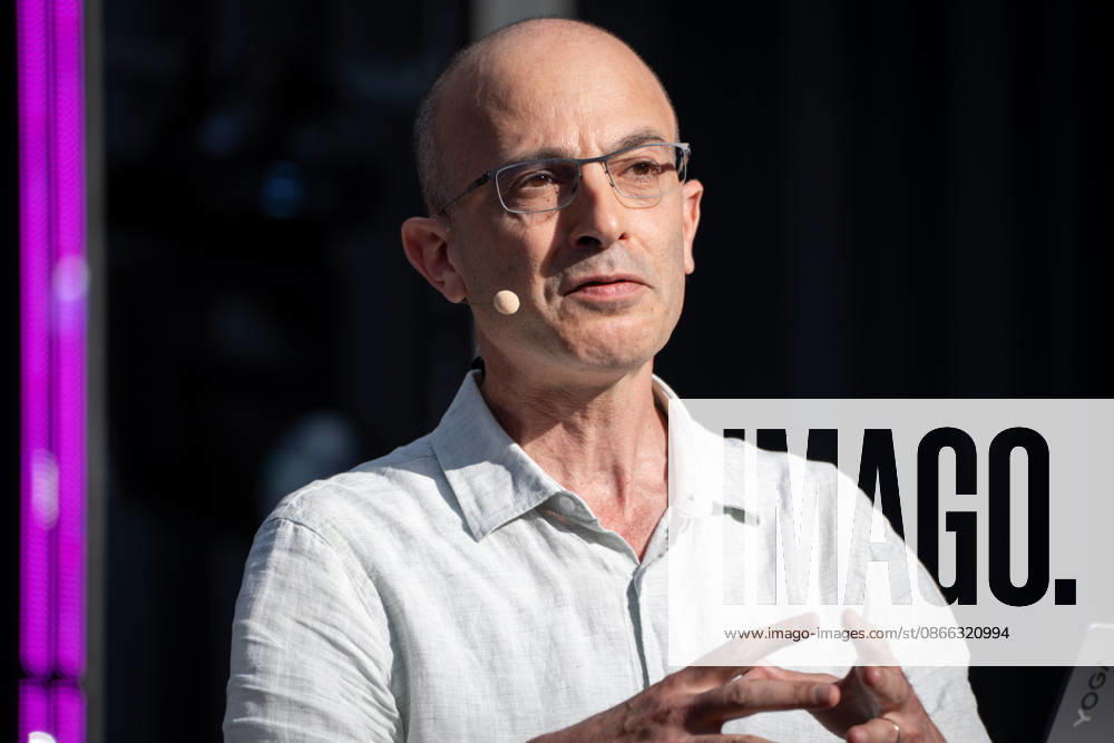 Digital X 2026 Prof. Dr. Yuval Noah Harari, historian, philosopher, and author of *Sapienship* on the Harbour Stage at Digital X 2026. DIGITAL X is Europe’s leading cross-industry digitalization initiative