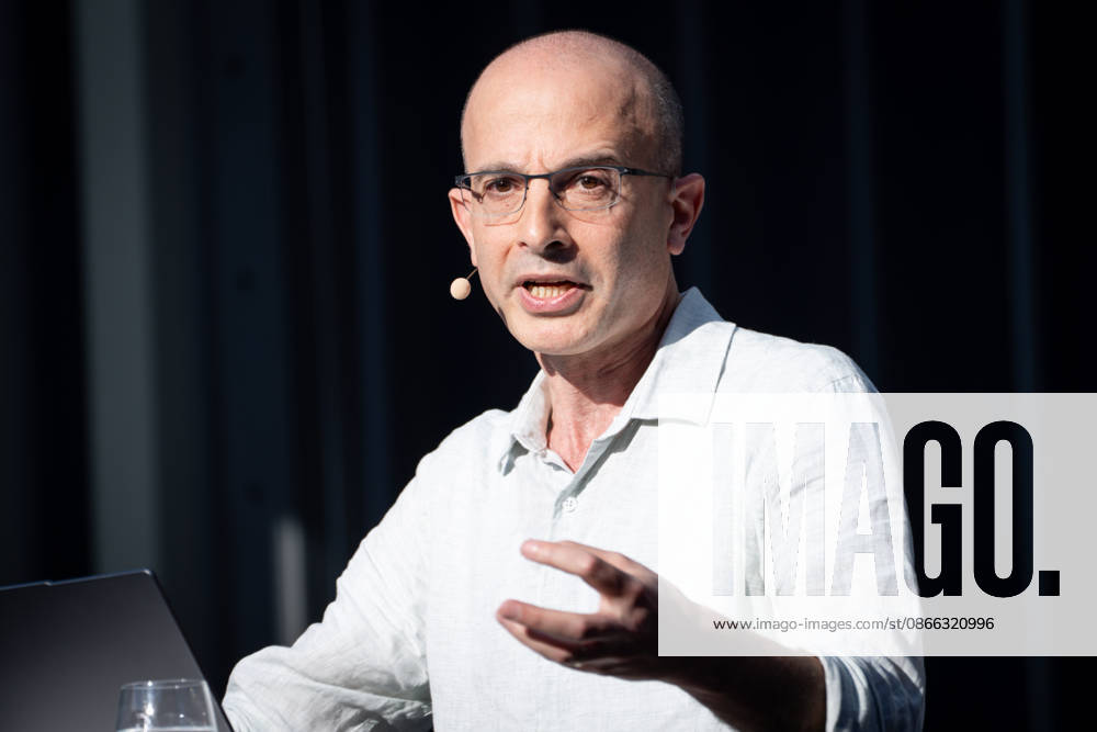 Digital X 2026 Prof. Dr. Yuval Noah Harari, historian, philosopher, and author of *Sapienship* on the Harbour Stage at Digital X 2026. DIGITAL X is Europe’s leading cross-industry digitalization initiative