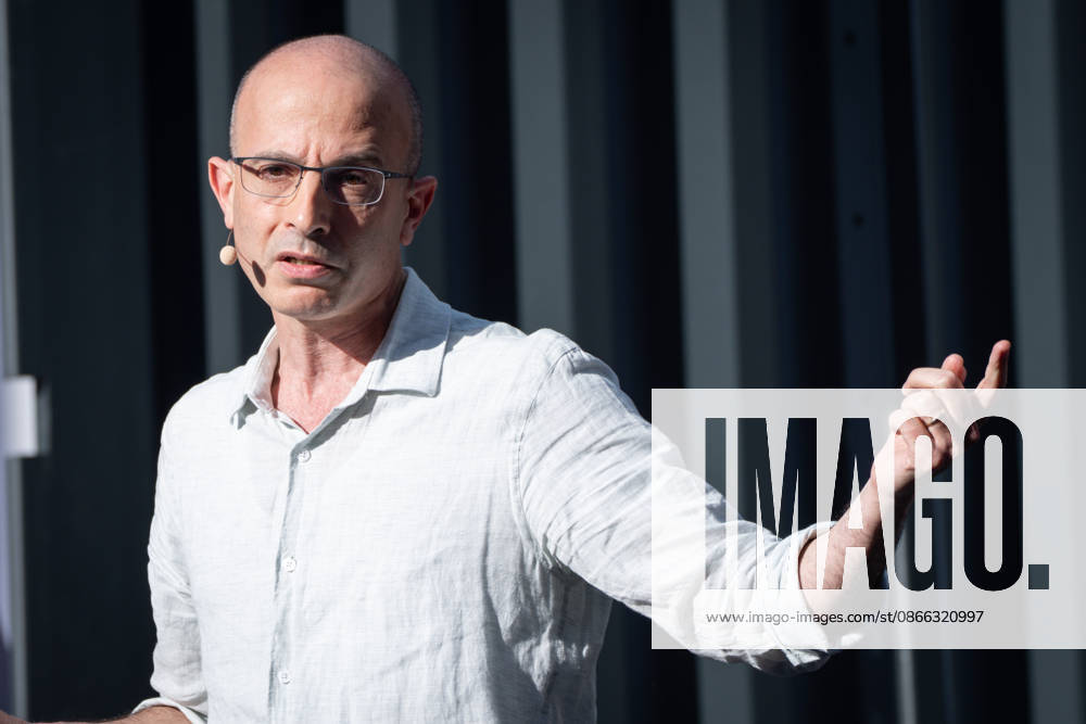 Digital X 2026 Prof. Dr. Yuval Noah Harari, historian, philosopher, and author of *Sapienship* on the Harbour Stage at Digital X 2026. DIGITAL X is Europe’s leading cross-industry digitalization initiative
