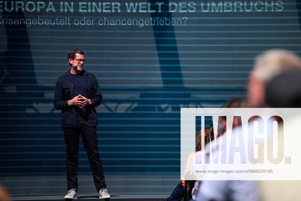 COLOGNE, GERMANY - 8 SEPTEMBER, 2026: Karl-Theodor zu Guttenberg Former Federal Minister of Defence of Germany - DIGITAL X 2026 at Rheinauhafen.