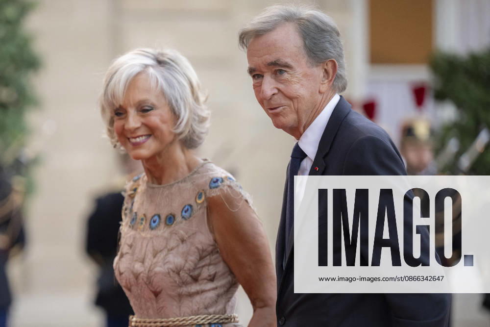 French State dinner for South Korea s President - Paris French-Canadian pianist Helene Mercier-Arnault and LVMH chairman and CEO Bernard Arnault arrive for a State dinner organised by France s President Emmanuel Macron for South Korea s President Lee Jae Myung at the Elysee Presidential Palace, in Paris on September 8, 2026.Photo by Eliot Blondet ABACAPRESS.COM Paris France France
