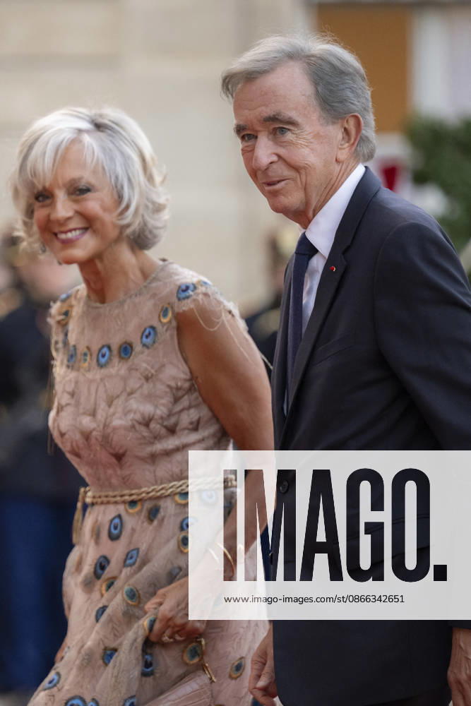 French State dinner for South Korea s President - Paris French-Canadian pianist Helene Mercier-Arnault and LVMH chairman and CEO Bernard Arnault arrive for a State dinner organised by France s President Emmanuel Macron for South Korea s President Lee Jae Myung at the Elysee Presidential Palace, in Paris on September 8, 2026.Photo by Eliot Blondet ABACAPRESS.COM Paris France France