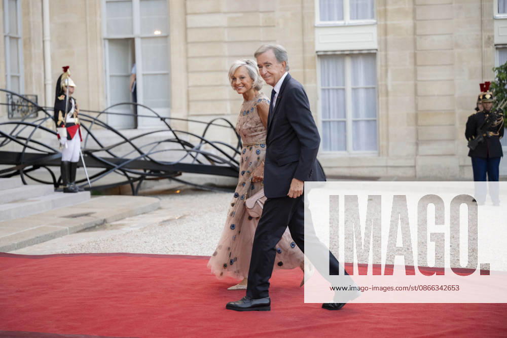 French State dinner for South Korea s President - Paris French-Canadian pianist Helene Mercier-Arnault and LVMH chairman and CEO Bernard Arnault arrive for a State dinner organised by France s President Emmanuel Macron for South Korea s President Lee Jae Myung at the Elysee Presidential Palace, in Paris on September 8, 2026.Photo by Eliot Blondet ABACAPRESS.COM Paris France France