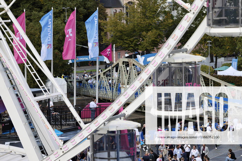Overview of Deutsche Telekom s DIGITAL X 2026 at Cologne s Rheinauhafen. DIGITAL X is Europe s leading cross-industry digitalization initiative. Thematic image, stock photo. Cologne, September 8, 2026. North Rhine-Westphalia, Germany