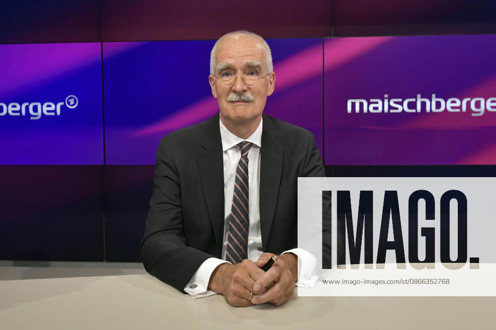 Sergej Lochthofen on the ARD talk show *maischberger* at the studio in Berlin-Adlershof, September 8, 2026 Foto:xM.xBehrensx xFuturexImagex maischberger0809_6907