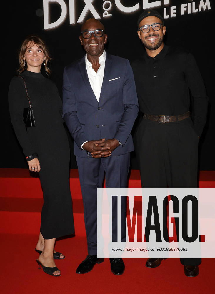 Lucien Jean Baptiste with his son and daughter-in-law Preview of the film *Dix pour cent* at the Olympia in Paris on September 8, 2026 Coadic Guirec Bestimage Preview of the film *Dix pour cent* at the Olympia in Paris on September 8, 2026 Paris, France