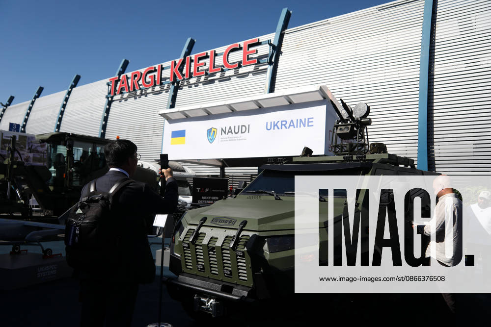 34th International Defense Industry Exhibition In Kielce Saigak is displayed at the 34th International Defense Industry Exhibition at Targi Kielce in Kielce, Poland, on September 8, 2026. The International Defense Industry Exhibition (MSPO) is the largest defense fair in Central and Eastern Europe. During the event, representatives of state authorities, defense ministers, and delegations of military staffs meet, and the most modern defense systems, military technologies and military projects are presented. Kielce Poland