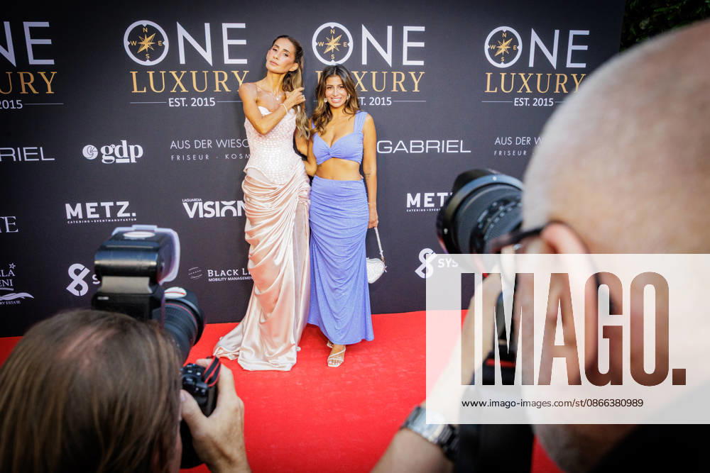 Bonn Domenica Graci Maldonado and Eva Benetatou at the Private Summer Gathering by One Luxury at Villa Stella Rheni in Bonn, North Rhine-Westphalia, Germany