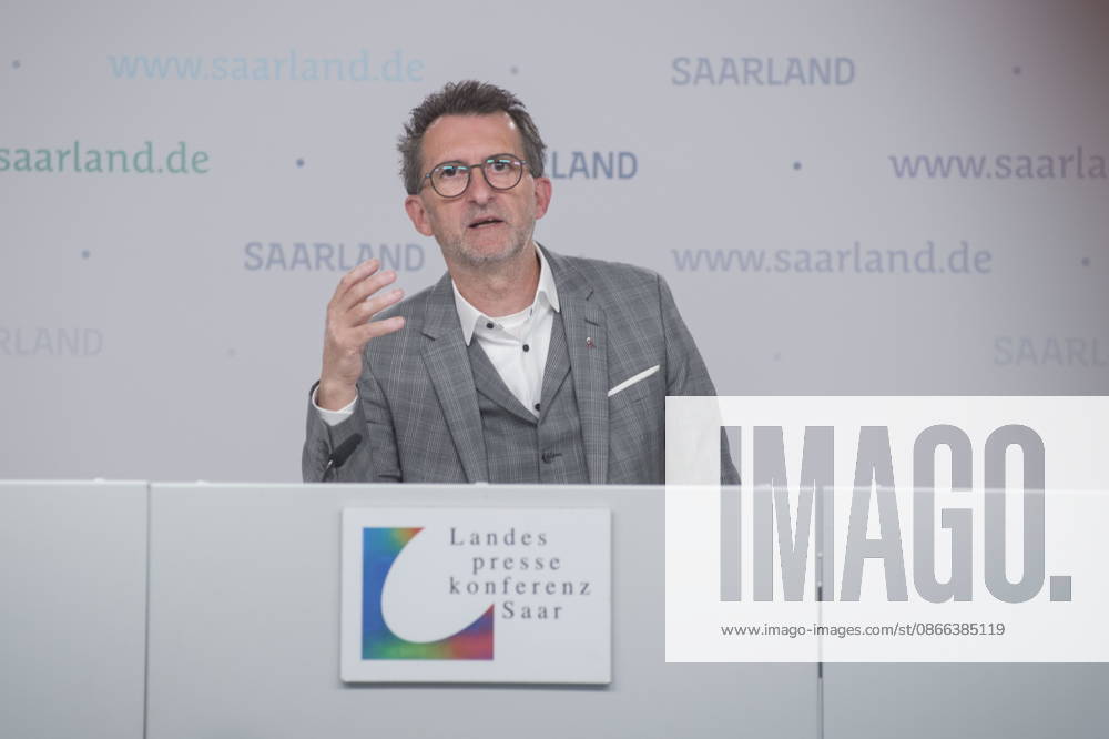 The state press conference on the police s new powers will take place on Tuesday, September 8, 2026, at the State Chancellery in Saarbrücken. Pictured: Interior Minister Reinhold Jost bub
