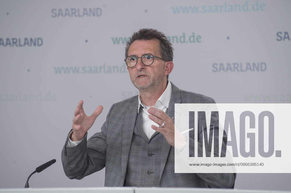 The state press conference on the police s new powers will take place on Tuesday, September 8, 2026, at the State Chancellery in Saarbrücken. Pictured: Interior Minister Reinhold Jost bub