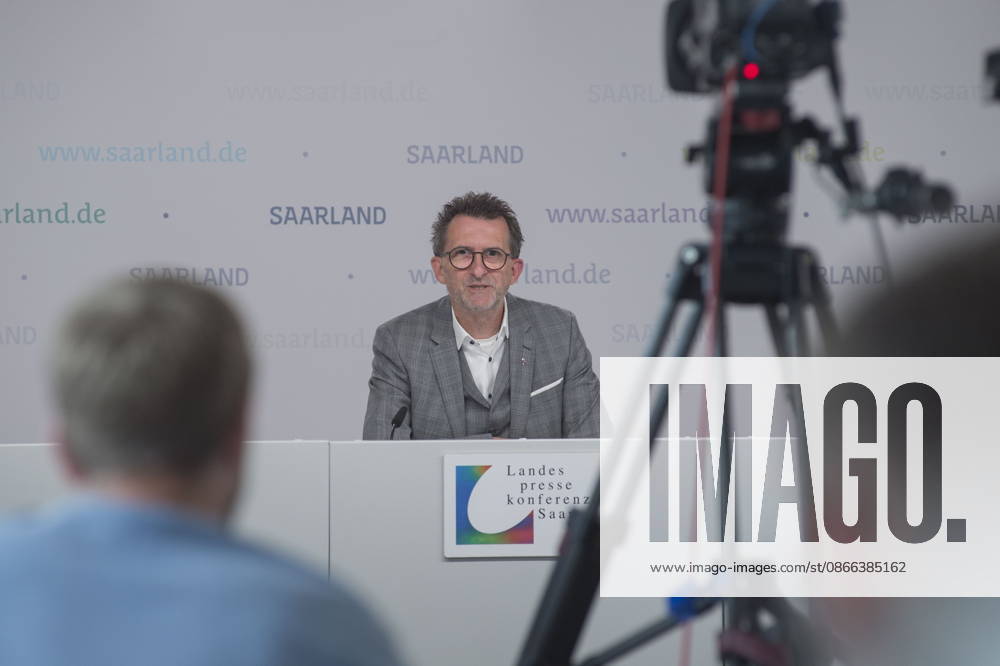 The state press conference on the police s new powers will take place on Tuesday, September 8, 2026, at the State Chancellery in Saarbrücken. Pictured: Interior Minister Reinhold Jost bub