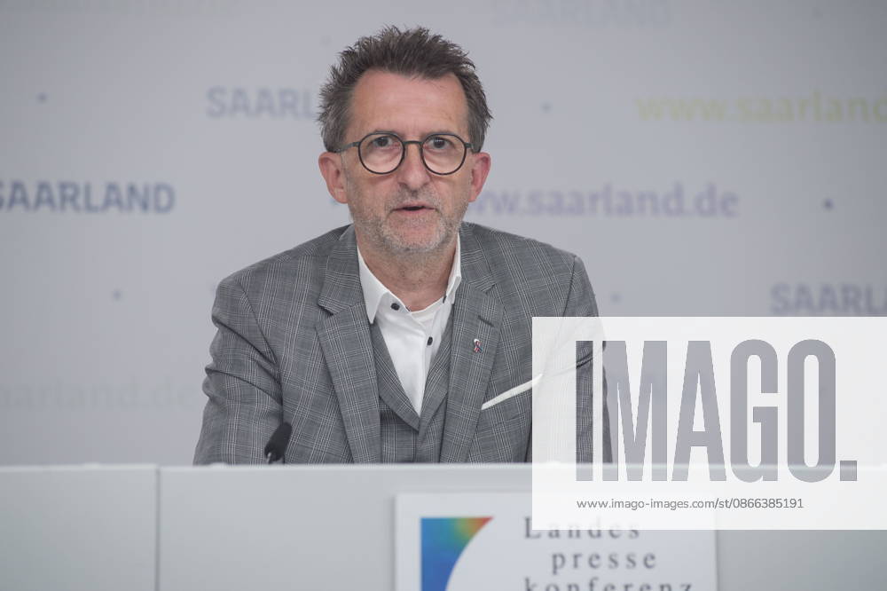 The state press conference on the police s new powers will take place on Tuesday, September 8, 2026, at the State Chancellery in Saarbrücken. Pictured: Interior Minister Reinhold Jost bub