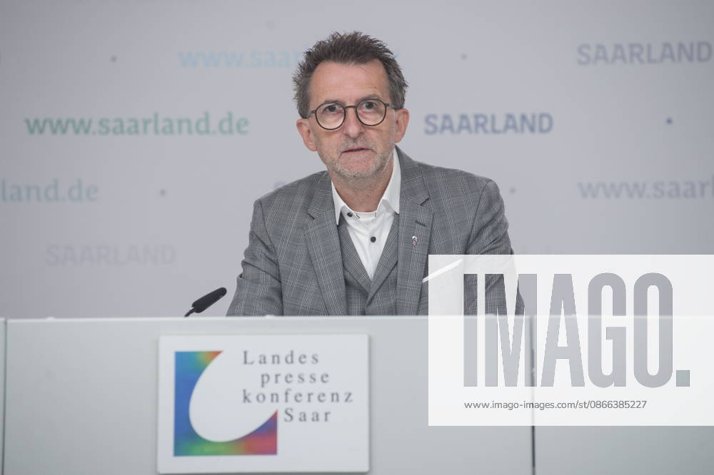 The state press conference on the police s new powers will take place on Tuesday, September 8, 2026, at the State Chancellery in Saarbrücken. Pictured: Interior Minister Reinhold Jost bub
