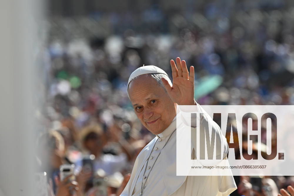 IPA88303836 - Italy, Rome, Vatican, September 9, 2026: Pope Leo XVI s General Audience in St. Peter s Square Photograph by ALESSIA GIULIANI Catholic Press Photo RESTRICTED TO EDITORIAL USE - NO MARKETING - NO ADVERTISING CAMPAIGNS.
