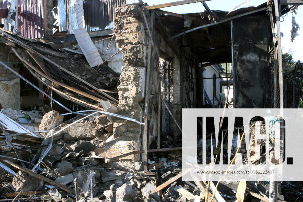 A private house lies in ruins after a Russian drone attack, Dnipro, Ukraine, September 9, 2026. On Wednesday night, September 9, Russian drones struck the eastern Ukrainian city. The attack caused fires at warehouses storing building materials and at a private house. Rescuers freed three people, including a 15-year-old boy, from the basement of the damaged home. A 51-year-old man and a 52-year-old woman were taken to hospital. (Photo by Mykola Miakshykov Ukrinform) Aftermath of Russian drone attack in Dnipro