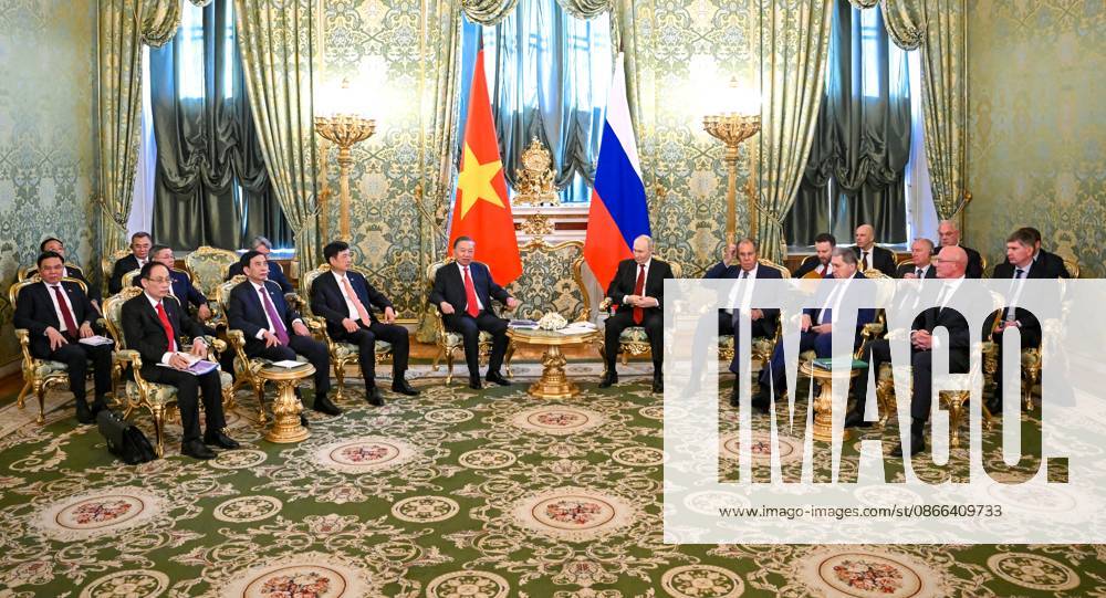 Russia Vietnam 9239440 09.09.2026 Vietnamese President To Lam and Russian President Vladimir Putin attend a narrow format meeting at the Kremlin in Moscow, Russia. Alexey Maishev Sputnik Moscow Russia