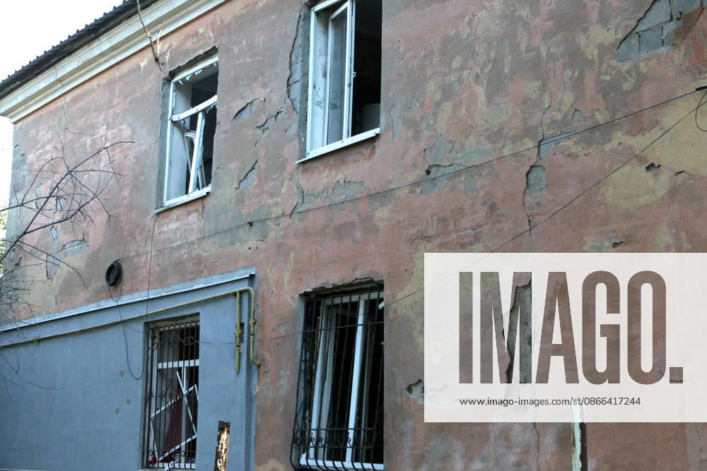 Aftermath of Russian drone attack in Dnipro Windows in an apartment block are shattered by a drone attack in Dnipro, Ukraine, on September 9, 2026. On Wednesday night, September 9, drones struck the eastern Ukrainian city. The attack caused fires at warehouses storing building materials and at a private house. Rescuers freed three people, including a 15-year-old boy, from the basement of the damaged home. A 51-year-old man and a 52-year-old woman were taken to hospital. Dnipro Ukraine