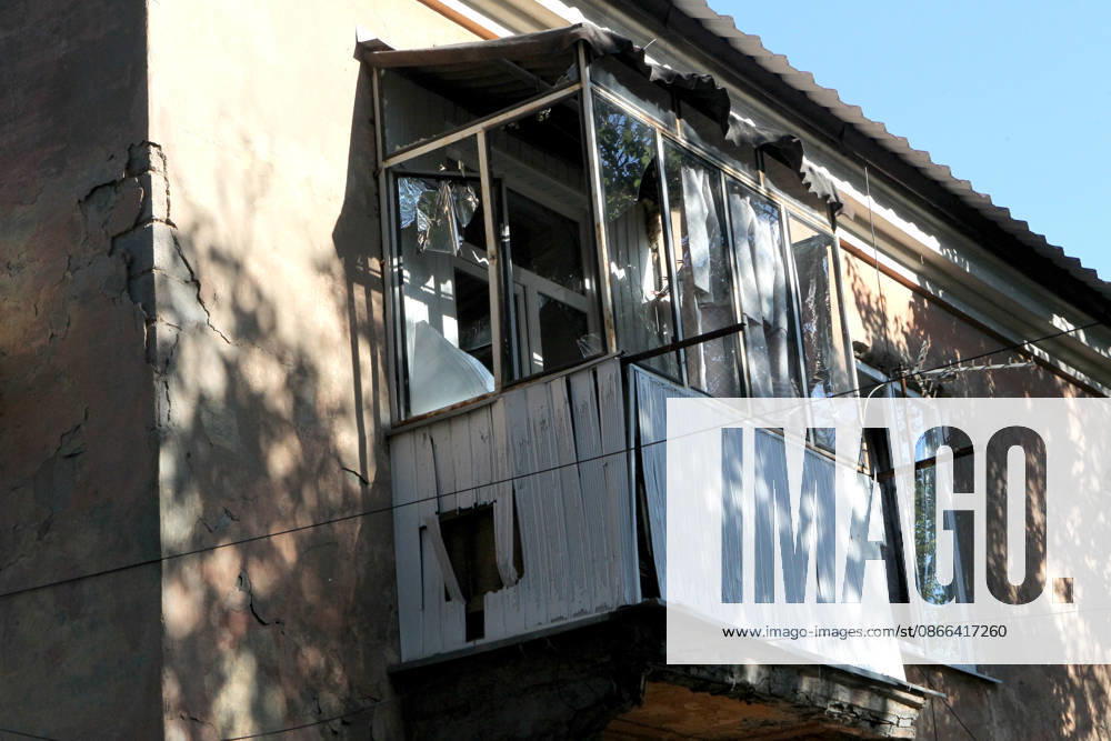 Aftermath of Russian drone attack in Dnipro A balcony in an apartment block is damaged by a Russian drone attack in Dnipro, Ukraine, on September 9, 2026. On Wednesday night, September 9, Russian drones struck the eastern Ukrainian city. The attack caused fires at warehouses storing building materials and at a private house. Rescuers freed three people, including a 15-year-old boy, from the basement of the damaged home. A 51-year-old man and a 52-year-old woman were taken to hospital. Dnipro Ukraine