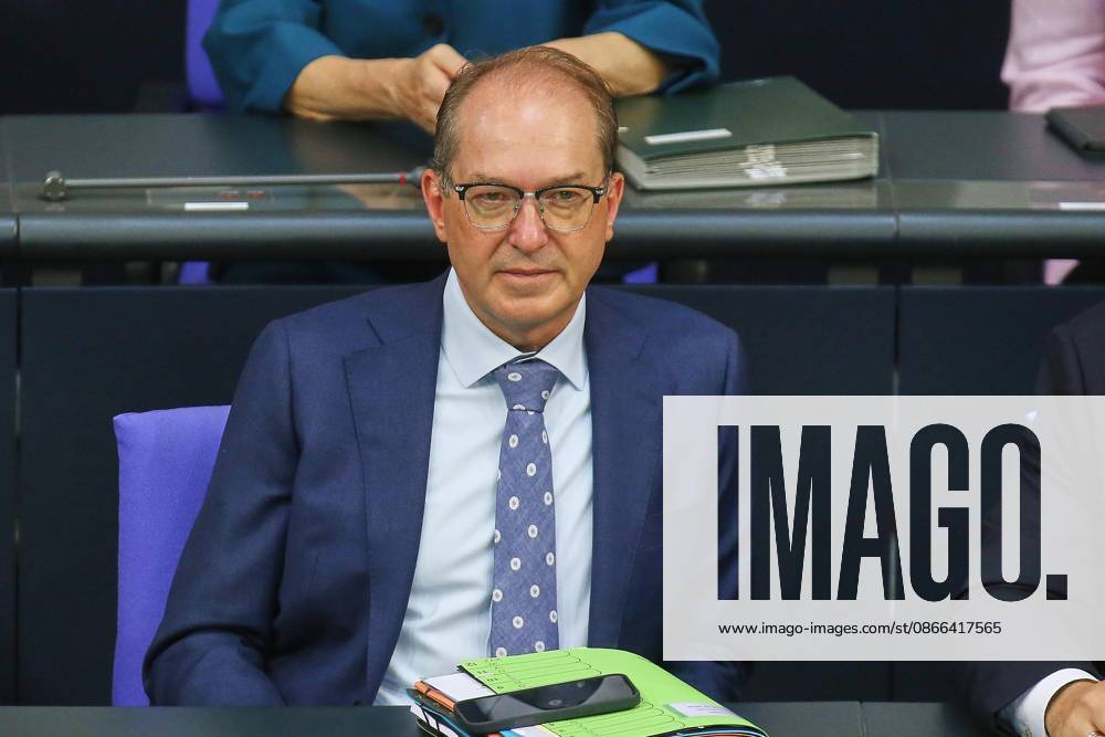 German Bundestag 92nd Session of the Bundestag Budget Week Federal Minister of the Interior Alexander Dobrindt (CSU)