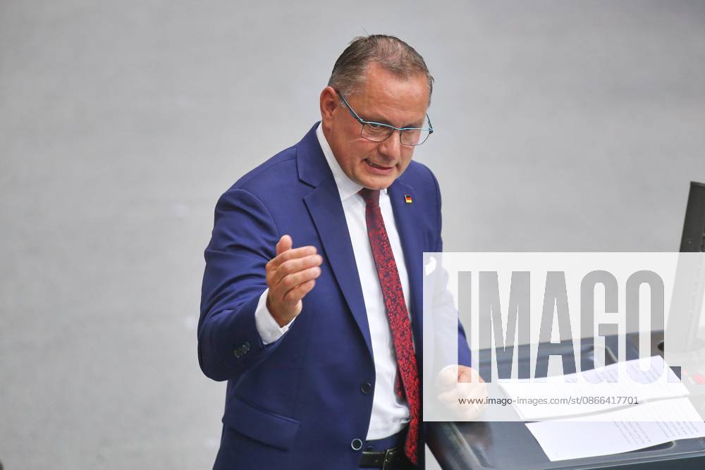 German Bundestag 92nd Session of the Bundestag Budget Week Tino Chrupalla, AfD