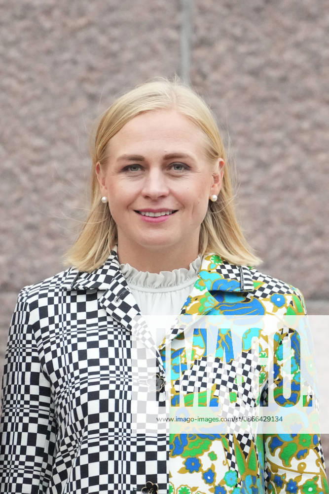 Minister for Foreign Affairs of Finland ELINA VALTONEN takes part in a wreath laying ceremony at the Independence Stella monument in Riga, Latvia, Sept. 09, 2026. Riga Latvia - ZUMAp305 20260909_zip_p305_009