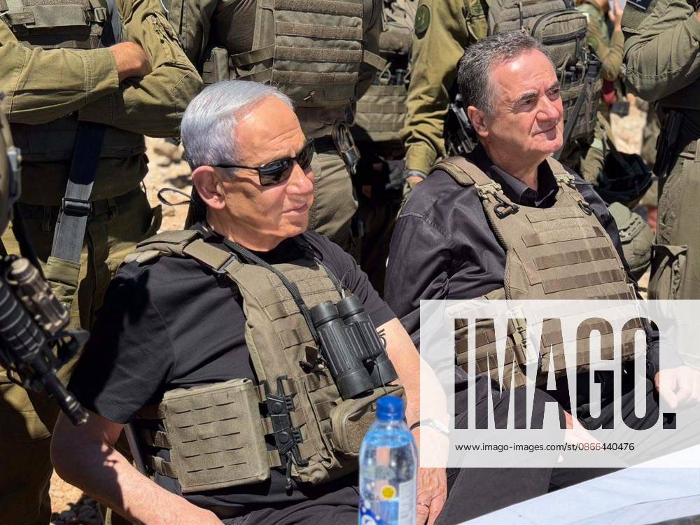 Israeli Prime Minister Netanyahu visits Mount Hermon area GOLAN HEIGHTS, SYRIA - SEPTEMBER 9: (---- - MANDATORY CREDIT - ISRAELI PRIME MINISTER S OFFICE HANDOUT - NO MARKETING NO ADVERTISING CAMPAIGNS - DISTRIBUTED AS A SERVICE TO CLIENTS----) Israeli Prime Minister Benjamin Netanyahu (L) and Israeli Defense Minister Israel Katz (R) visit Israeli troops in the Mount Hermon (Jabal al-Sheikh) area near the Syrian Golan Heights in Syria, on September 9, 2026. Israeli Prime Minister s Office Handout Anadolu Golan Heights Syria. Editorial use only. Please get in touch for any other usage.