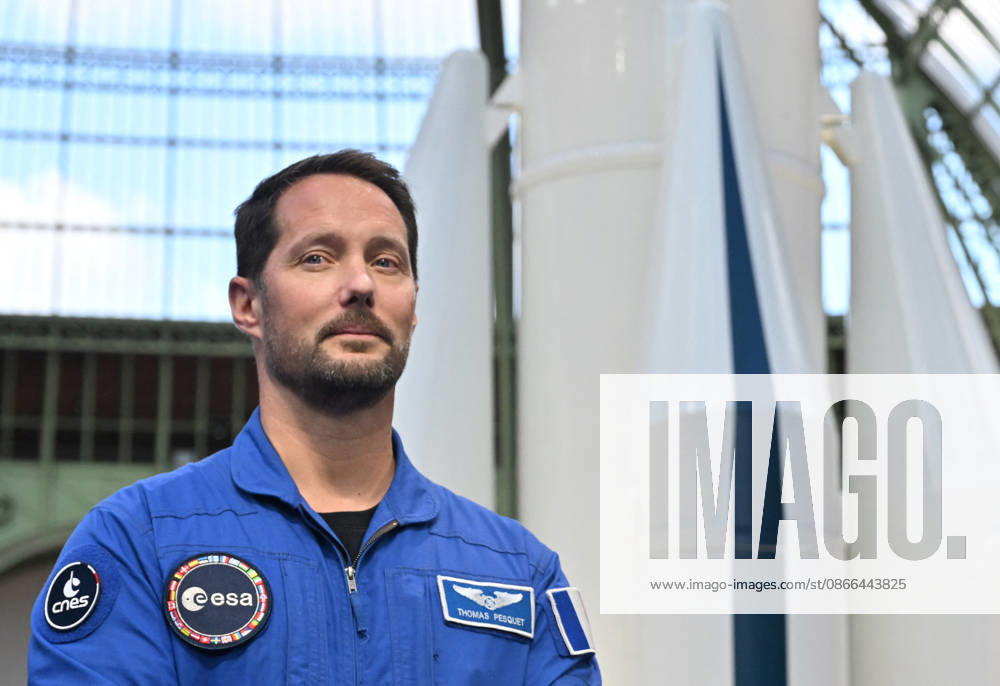 Thomas Pesquet, a French astronaut with the European Space Agency (ESA), and Emmanuel Macron, President of the French Republic, at the International Space Summit on September 10, 2026, at the Grand Palais in Paris, September 9, 2026. Nearly 1,100 companies from the space sector will also be present at the Grand Palais, demonstrating the exceptional mobilization of the global space ecosystem around this event, organized by France and Germany. The Summit will address all issues related to the development and innovation of the space sector through three key themes: 1) tackling the challenges of the global space economy through international cooperation; 2) advancing science, technology, and space exploration from an international perspective;