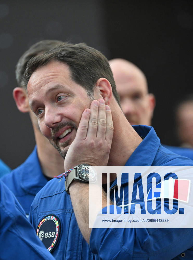 Thomas Pesquet, a French astronaut with the European Space Agency (ESA), and Emmanuel Macron, President of the French Republic, at the International Space Summit on September 10, 2026, at the Grand Palais in Paris, September 9, 2026. Nearly 1,100 companies from the space sector will also be present at the Grand Palais, demonstrating the exceptional mobilization of the global space ecosystem around this event, organized by France and Germany. The Summit will address all issues related to the development and innovation of the space sector through three key themes: 1) meeting the challenges of the global space economy through international cooperation; 2) advancing science, technology, and space exploration from an international perspective;