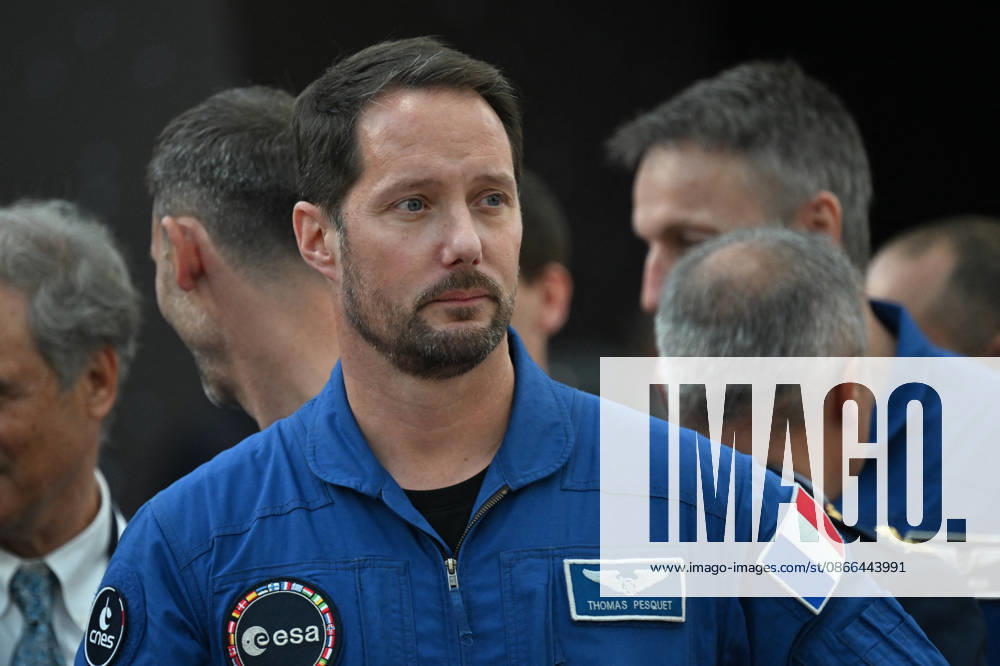 Thomas Pesquet, a French astronaut with the European Space Agency (ESA), and Emmanuel Macron, President of the French Republic, at the International Space Summit on September 10, 2026, at the Grand Palais in Paris, September 9, 2026. Nearly 1,100 companies from the space sector will also be present at the Grand Palais, demonstrating the exceptional mobilization of the global space ecosystem around this event, organized by France and Germany. The Summit will address all issues related to the development and innovation of the space sector through three key themes: 1) meeting the challenges of the global space economy through international cooperation; 2) advancing science, technology, and space exploration from an international perspective;