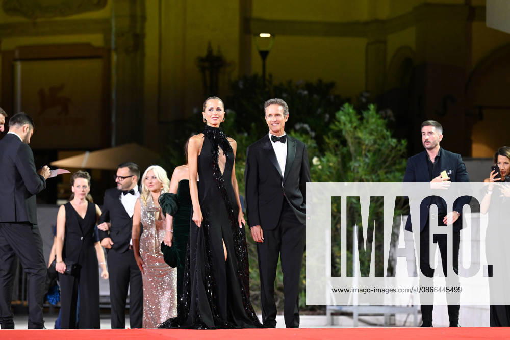 Gloria Tonon and Alessandro Benetto on the red carpet for The Fire That You Carry Inside, at the 83rd Venice Film Festival. Venice, September 9, 2026 Venice Italy - ZUMAa289 20260909_zia_a289_402