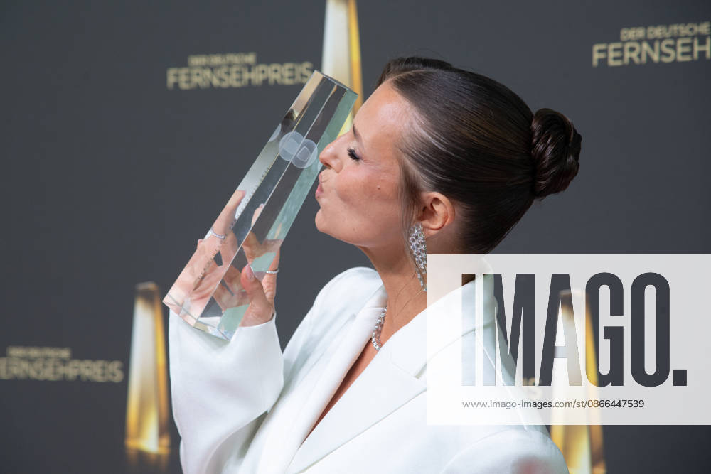 Award winner Laura WONTORRA, host, German Television Award ceremony, The 2026 German Television Award, 2026 German Television Award at Confex Cologne, on September 9, 2025