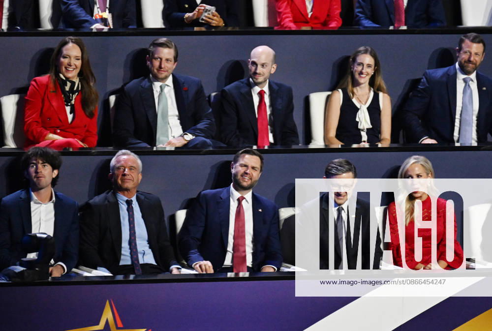 #2 Cabinet members and guests listen as President Donald Trump makes a keynote address during the first night of the Republican midterm convention at the American Airlines Center in Dallas, Texas, on Wednesday, September 9, 2026. The convention is taking place on Wednesday and Thursday of this week. DAL202609099940 BONNIExCASH