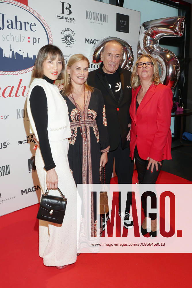 25 Years of Claudia Schulz PR Hamburg: Chun Li Hunke, Andrea Luedke, Juergen Hunke, Claudia Schulz, 25 Years of Claudia Schulz PR, Nyx Hotel Hamburg