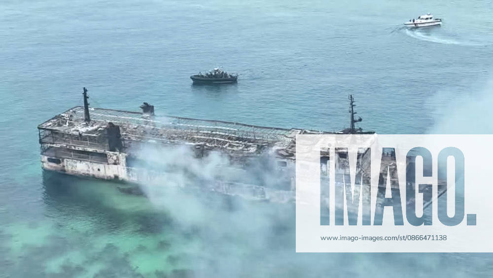 Philippine ferry catches fire, killing at least 5, leaving dozens missing PALAWAN, PHILIPPINES - SEPTEMBER 10: (---- - MANDATORY CREDIT - PHILIPPINE COAST GUARD HANDOUT - NO MARKETING, NO ADVERTISING CAMPAIGNS - DISTRIBUTED AS A SERVICE TO CLIENTS----) The ruins of the ferry MV June Aster are seen following a fire that broke out aboard the ferry, killing at least five people, in waters off Palawan, Philippines, on September 10, 2026. MV June Aster was reportedly carrying more than 100 passengers when the fire broke out aboard the ferry on Wednesday night. Five passengers have been confirmed dead, while more than 80 people remain missing. Search and rescue operations are underway. Philippine Coast Guard Handout Anadol